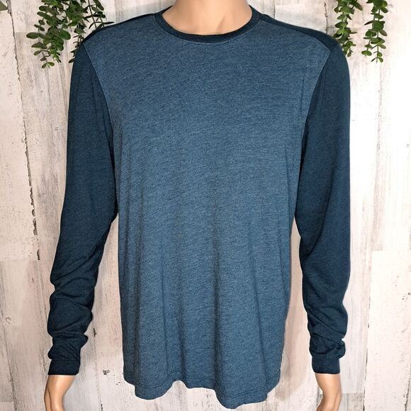 Agave Crew Neck Long Sleeve Shirt - Picture 1 of 6